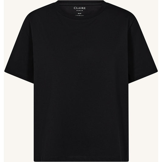 CLAIRE CWAdley Cropped T-Shirt T-shirt S/S 3244 Black