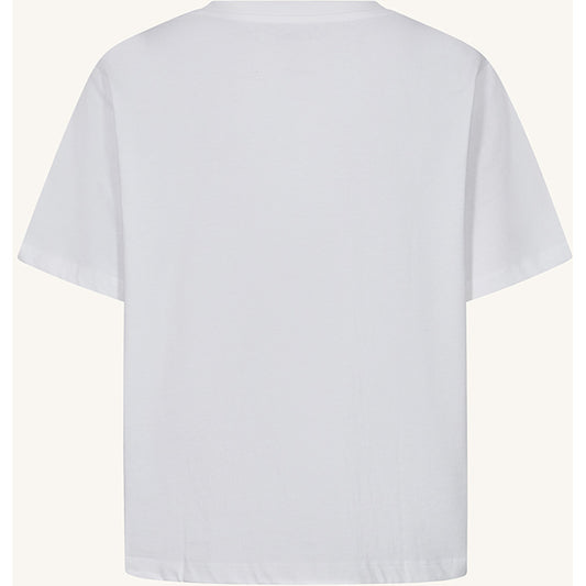 CLAIRE CWAdley Cropped T-Shirt T-shirt S/S 3246 White