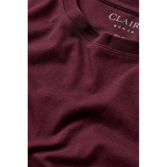 CLAIRE CWAdley Cropped T-Shirt T-shirt S/S 4381 Fig