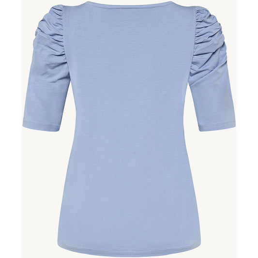 CLAIRE CWAdrienne draped T-Shirt T-shirt L/S 3185 Serenity
