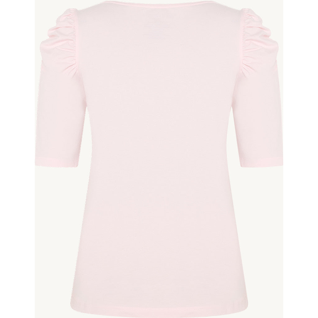 CLAIRE CWAdrienne draped T-Shirt T-shirt L/S 4306 Pink Touch