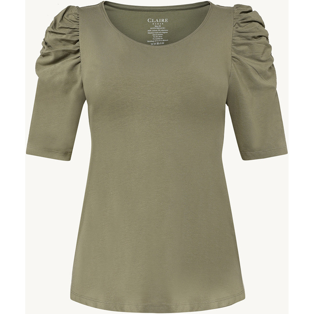 CLAIRE CWAdrienne draped T-Shirt T-shirt L/S 4441 Trekking