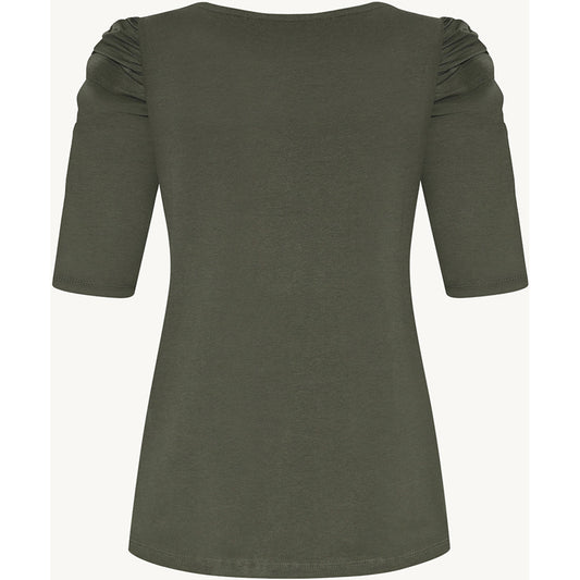 CLAIRE CWAdrienne draped T-Shirt T-shirt L/S 4480 Old Forest