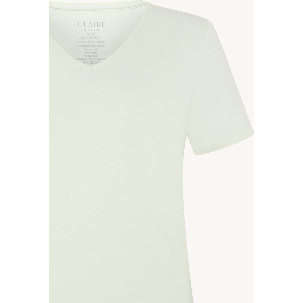 CLAIRE CWAida T-shirt S/S 4422 Pale Aqua