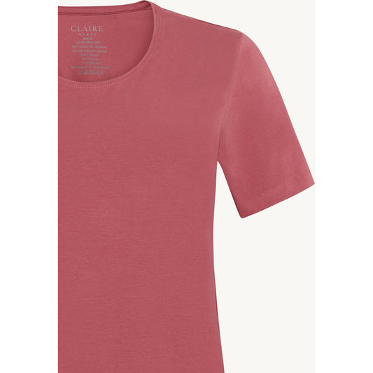 CLAIRE CWAlanis T-shirt S/S 3726 Rose Wine