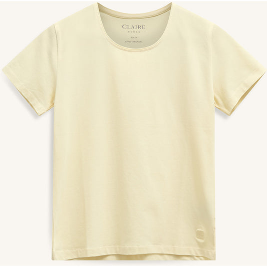 CLAIRE CWAlanis T-shirt S/S 4626 Pale Yellow