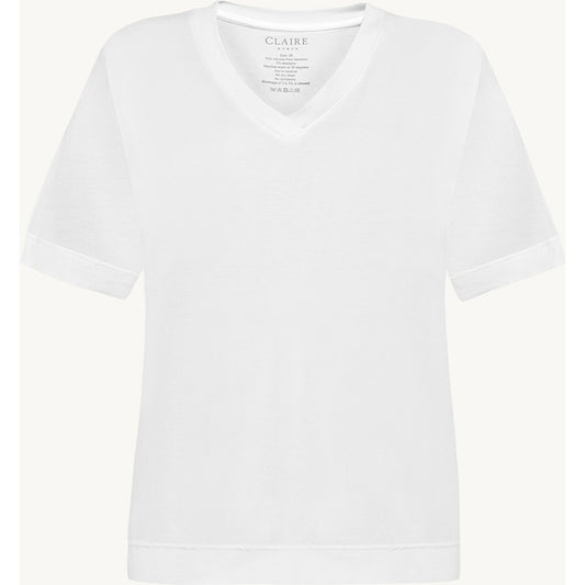 CLAIRE CWAlisa T-shirt S/S 3246 White