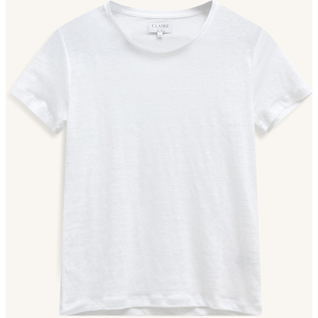 CLAIRE CWAlyssa T-shirt S/S 3246 White