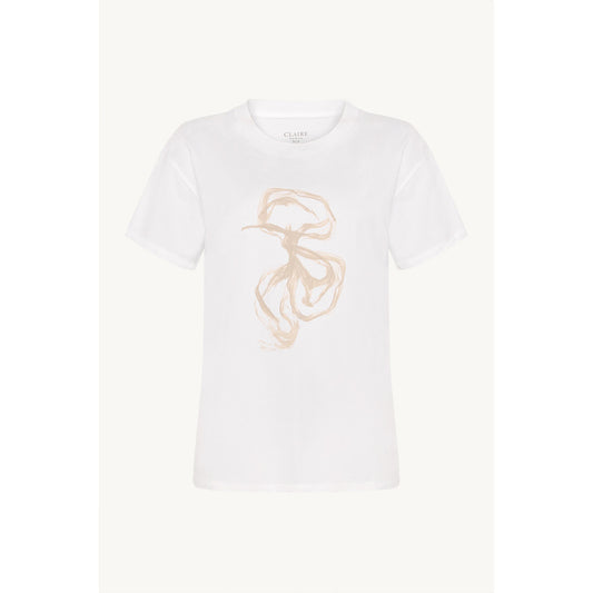 CLAIRE CWAmani T-shirt L/S 3261 Sand Stone