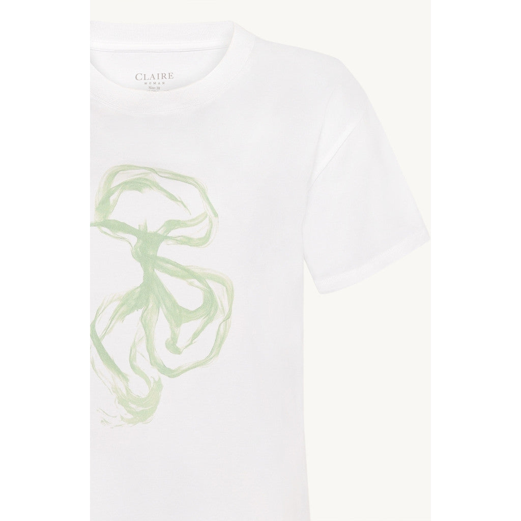 CLAIRE CWAmani T-shirt L/S 4422 Pale Aqua