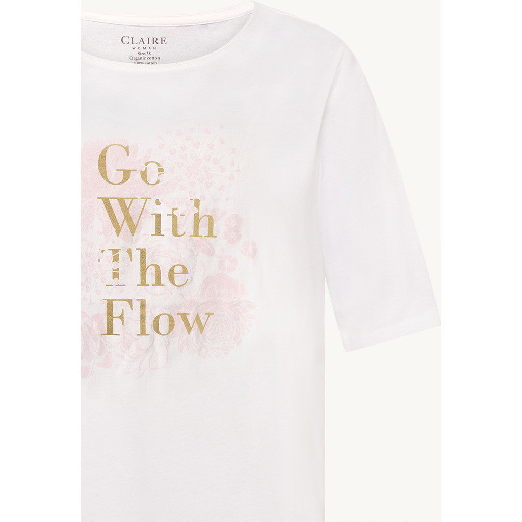 CLAIRE CWAmaryllis T-shirt L/S 4306 Pink Touch