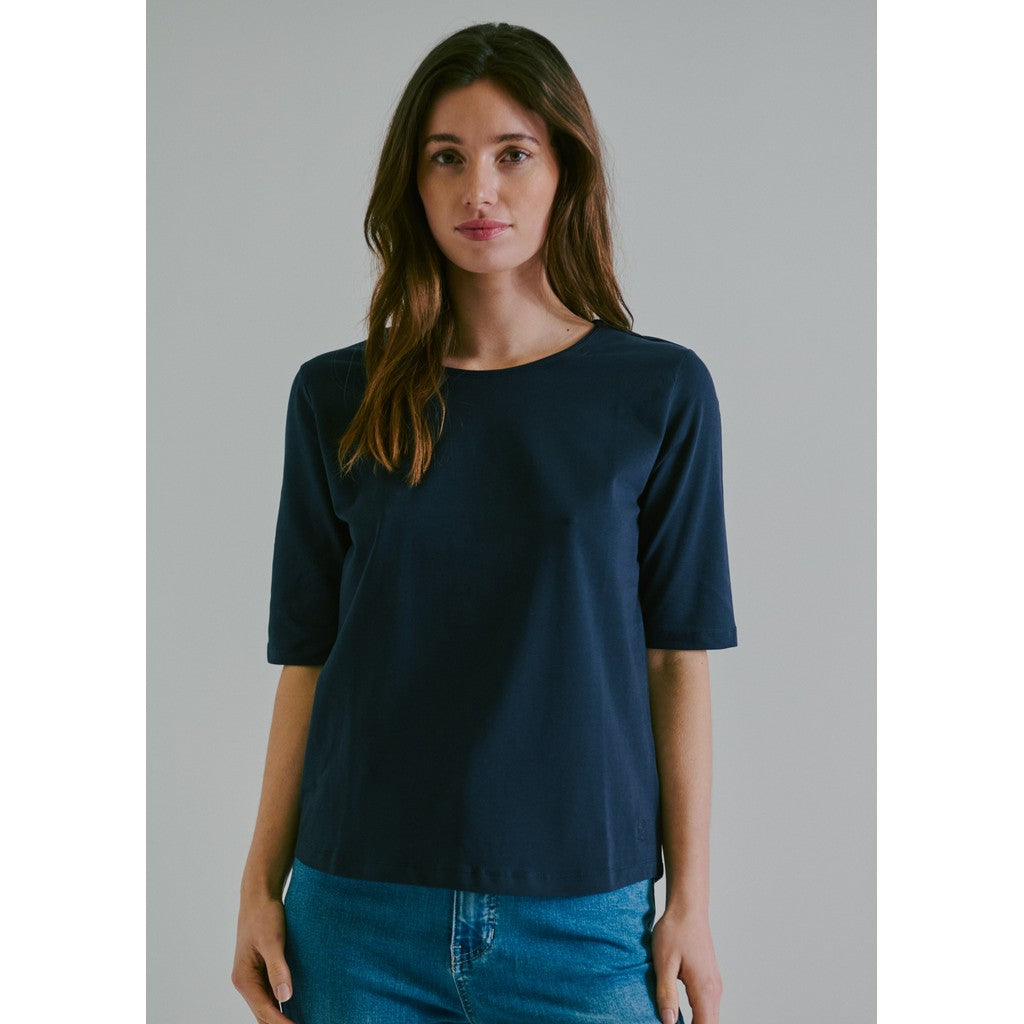 CLAIRE CWAmaryllis T-Shirt T-shirt L/S 3151 Dark Navy