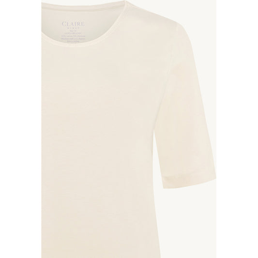 CLAIRE CWAmaryllis T-Shirt T-shirt L/S 3261 Sand Stone