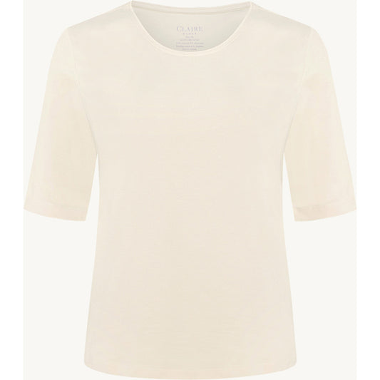 CLAIRE CWAmaryllis T-Shirt T-shirt L/S 3261 Sand Stone