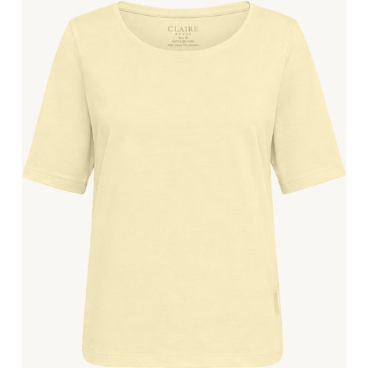 CLAIRE CWAmaryllis T-Shirt T-shirt L/S 4626 Pale Yellow