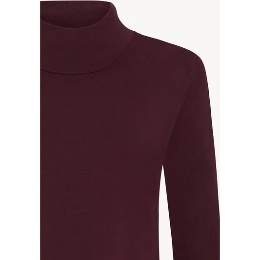 CLAIRE CWAmberly T-shirt L/S 3748 Wineberry