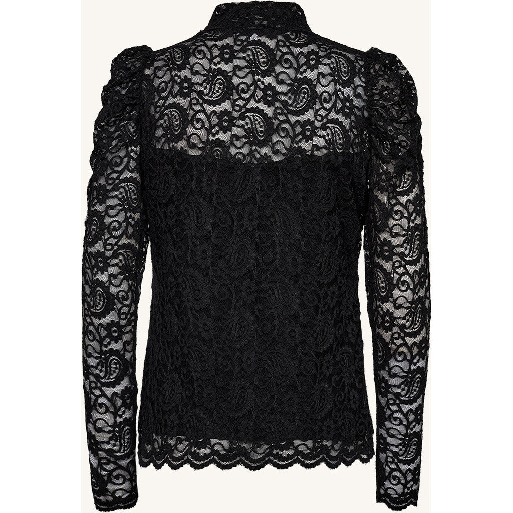 CLAIRE CWAmethyst T-shirt L/S 3244 Black
