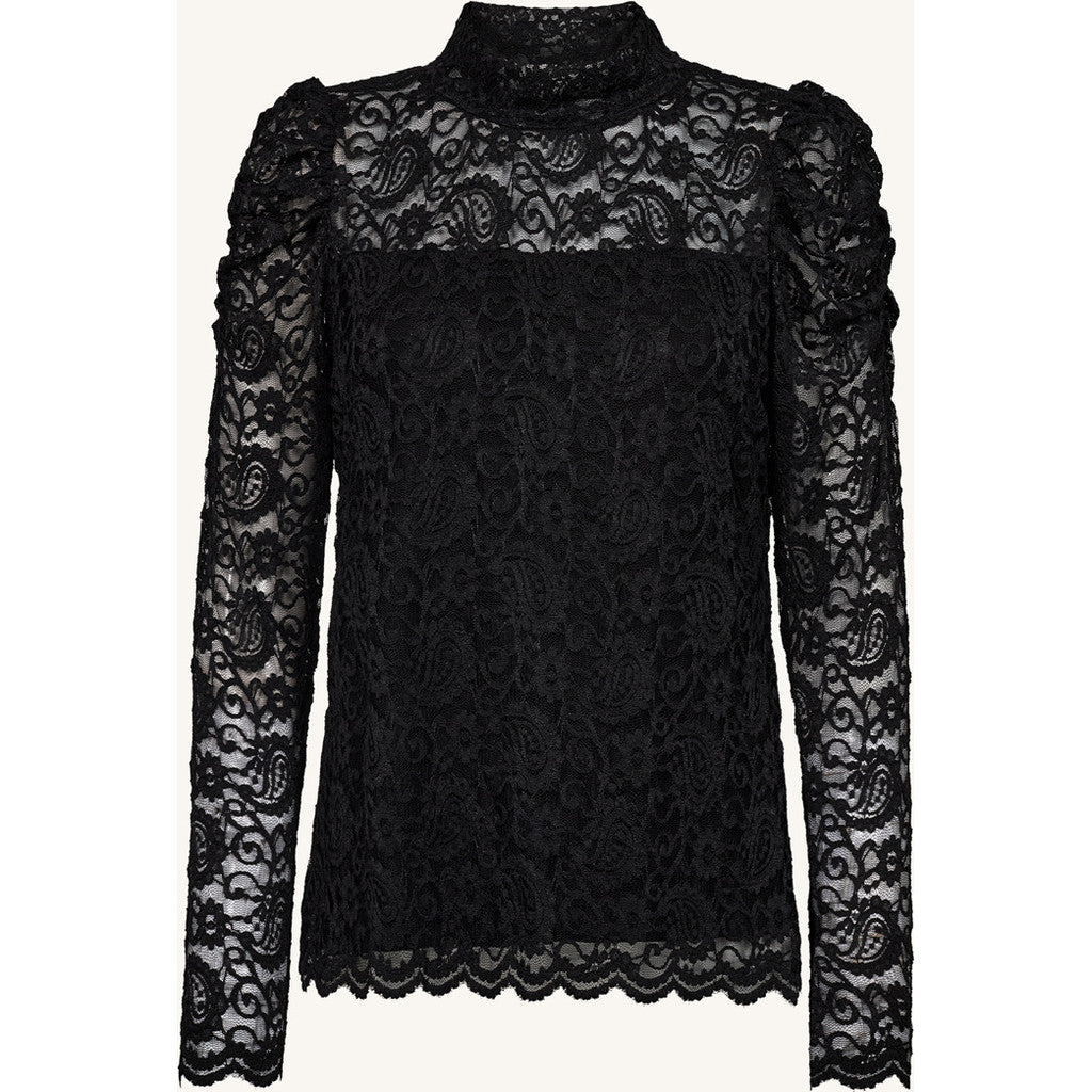 CLAIRE CWAmethyst T-shirt L/S 3244 Black