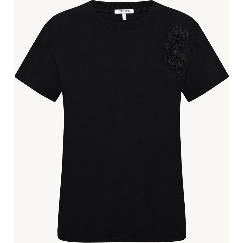 CLAIRE CWAndrea T-shirt S/S 3244 Black