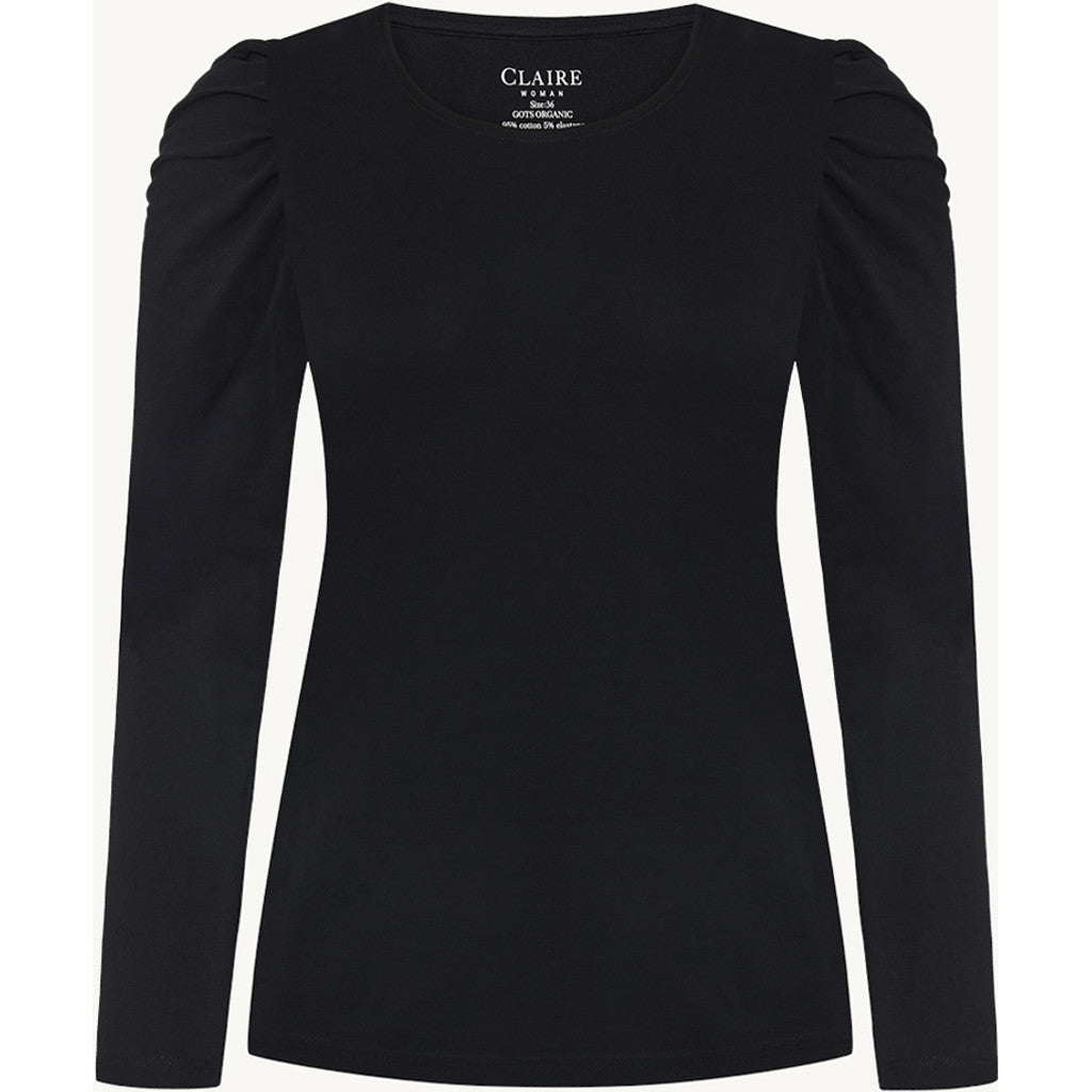 CLAIRE CWAnne T-shirt L/S 3244 Black