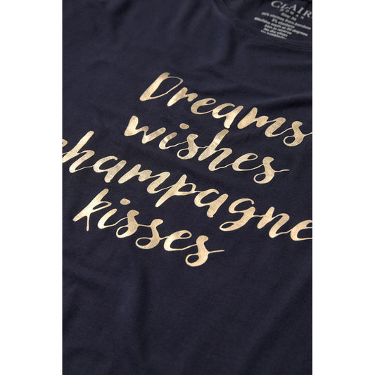 CLAIRE CWAoife T-shirt S/S 3151 Dark Navy