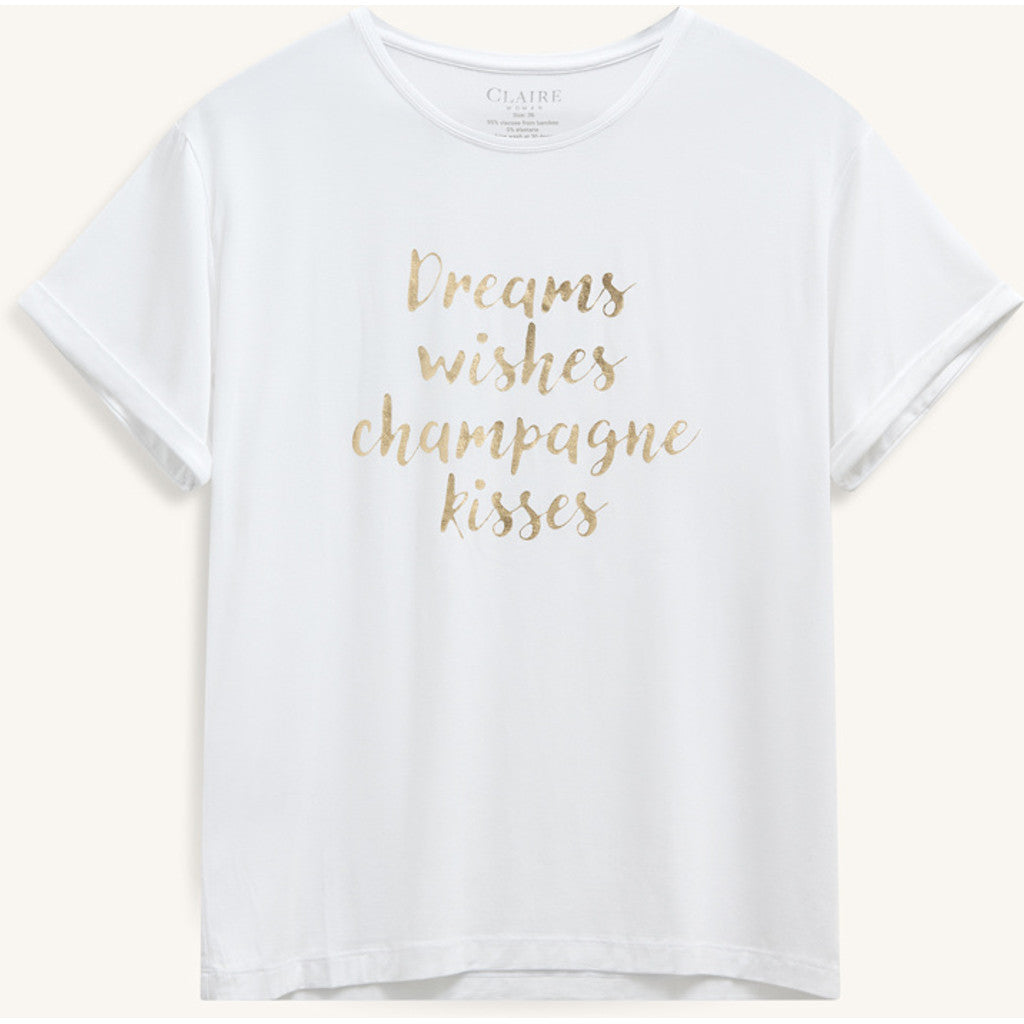 CLAIRE CWAoife T-shirt S/S 3246 White