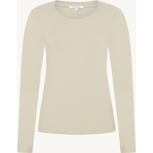 CLAIRE CWAshley T-shirt L/S 4538 Feather