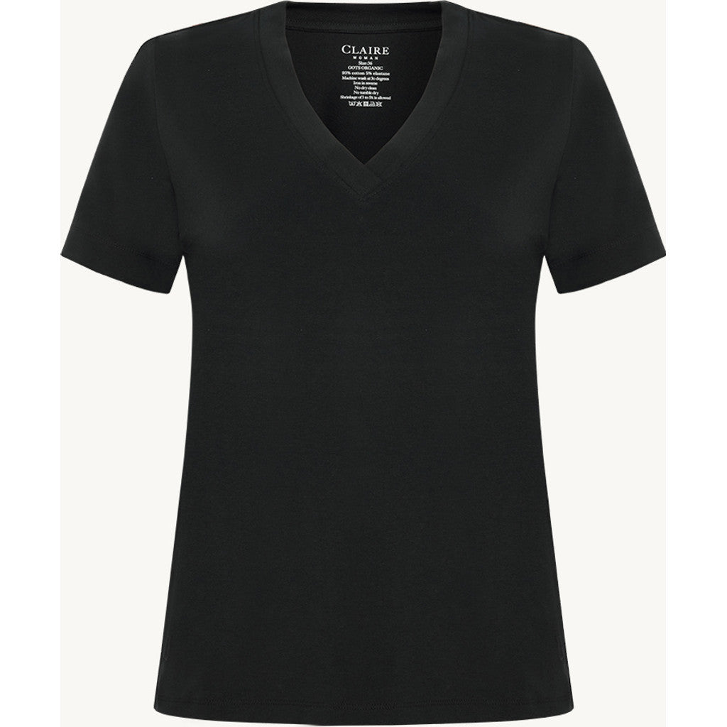 CLAIRE CWAurora T-shirt S/S 3244 Black