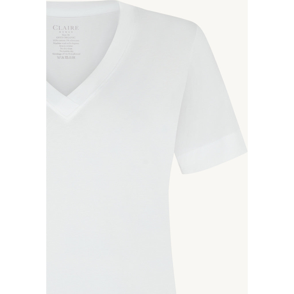 CLAIRE CWAurora T-shirt S/S 3246 White