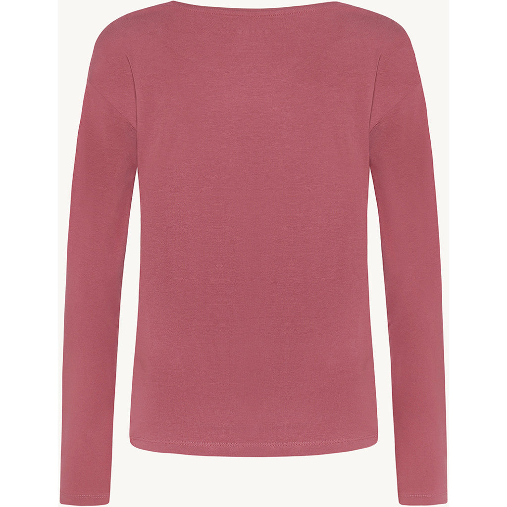 CLAIRE CWAzaria T-shirt L/S 3726 Rose Wine