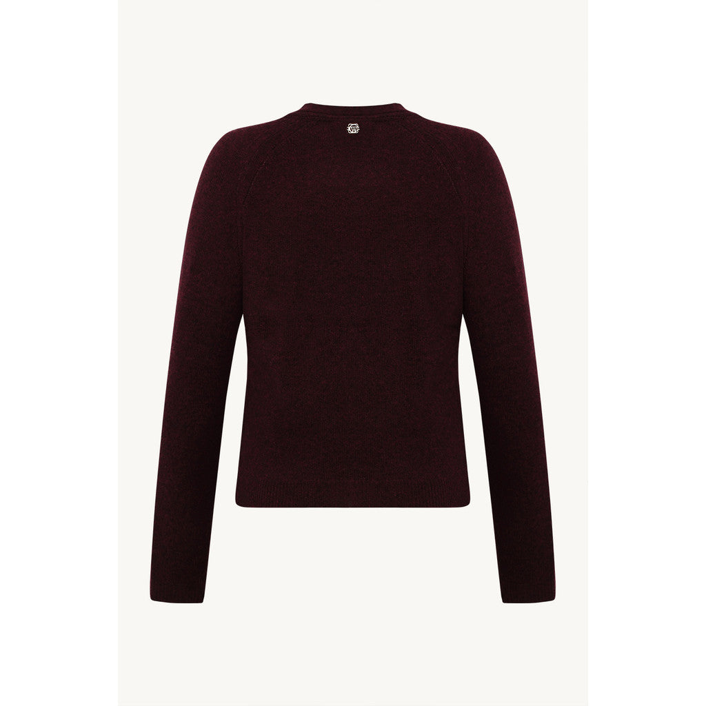 CLAIRE CWCaila Cardigan 13748 Wine Melange