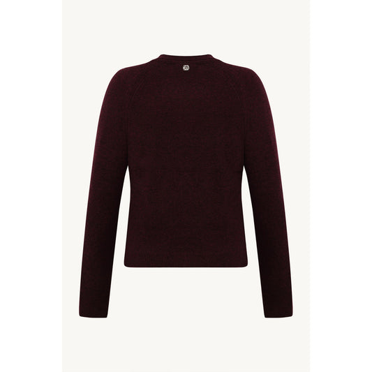 CLAIRE CWCaila Cardigan 13748 Wine Melange