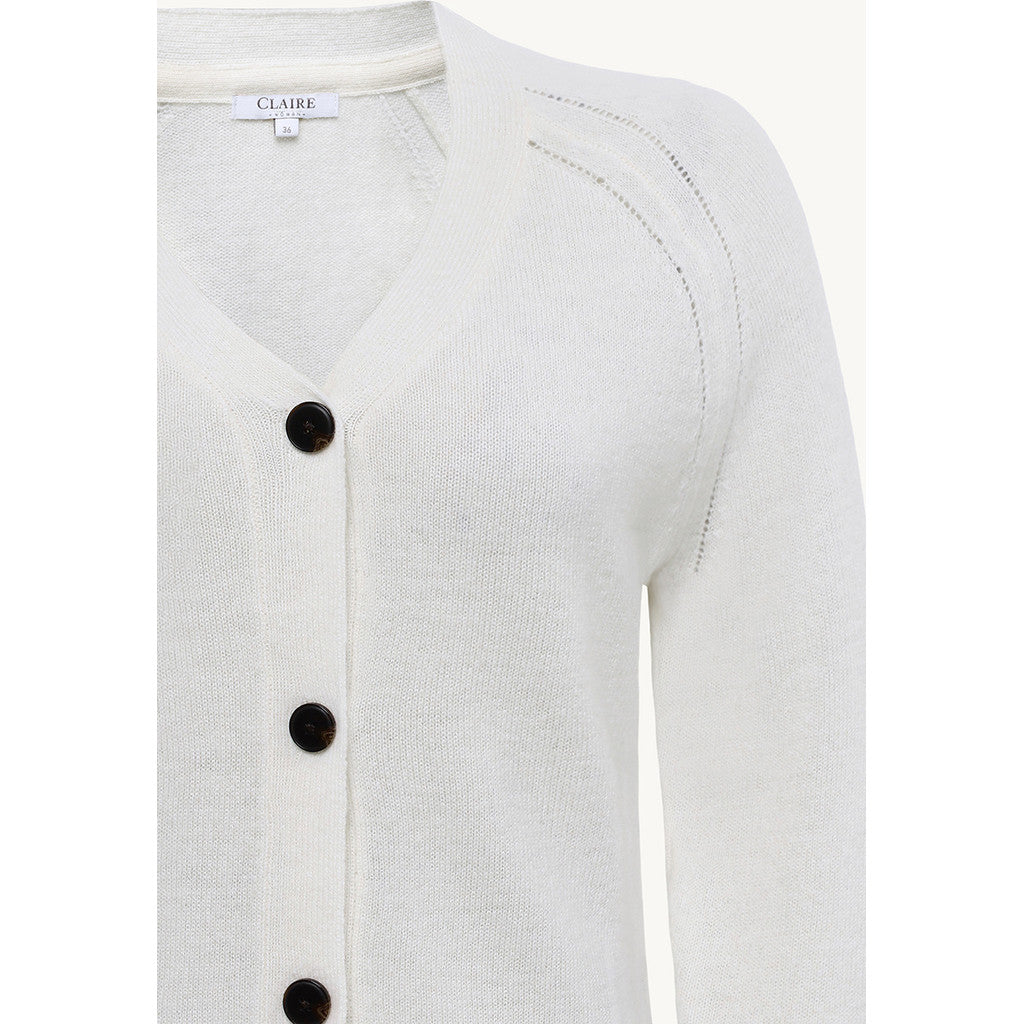 CLAIRE CWCaila Cardigan 14538 Feather Mel.