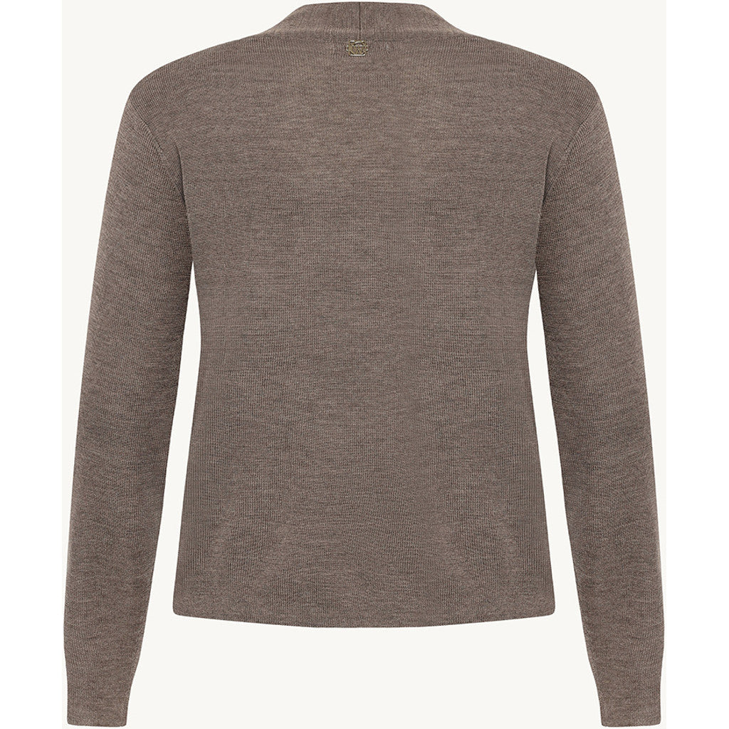 CLAIRE CWCait Cardigan 13578 Cacao Melange