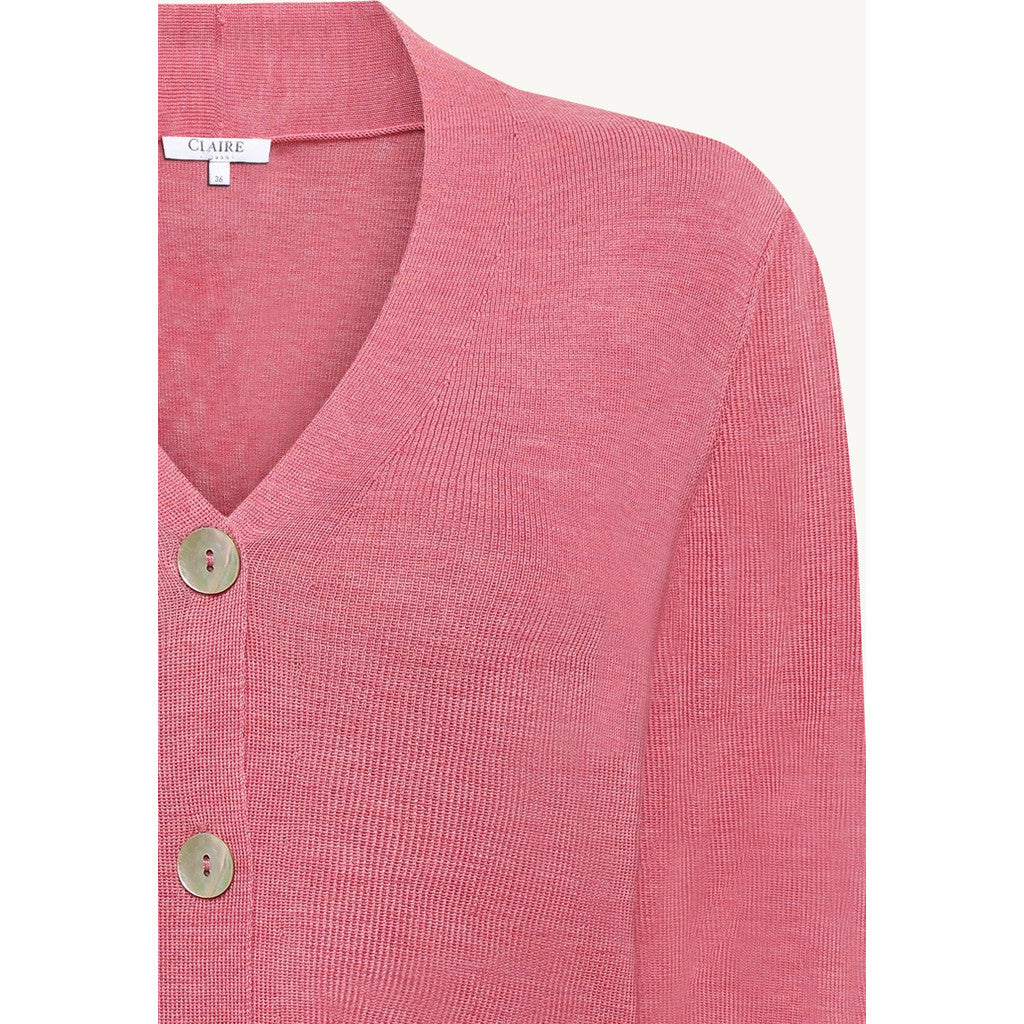 CLAIRE CWCait Cardigan 14711 Coral Blush Melange