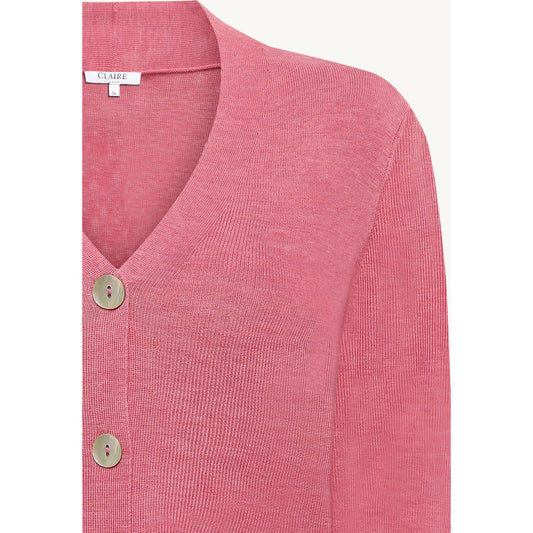 CLAIRE CWCait Cardigan 14711 Coral Blush Melange