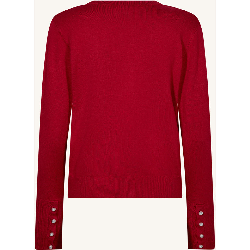 CLAIRE CWCamilla Cardigan 14370 Old Cherry