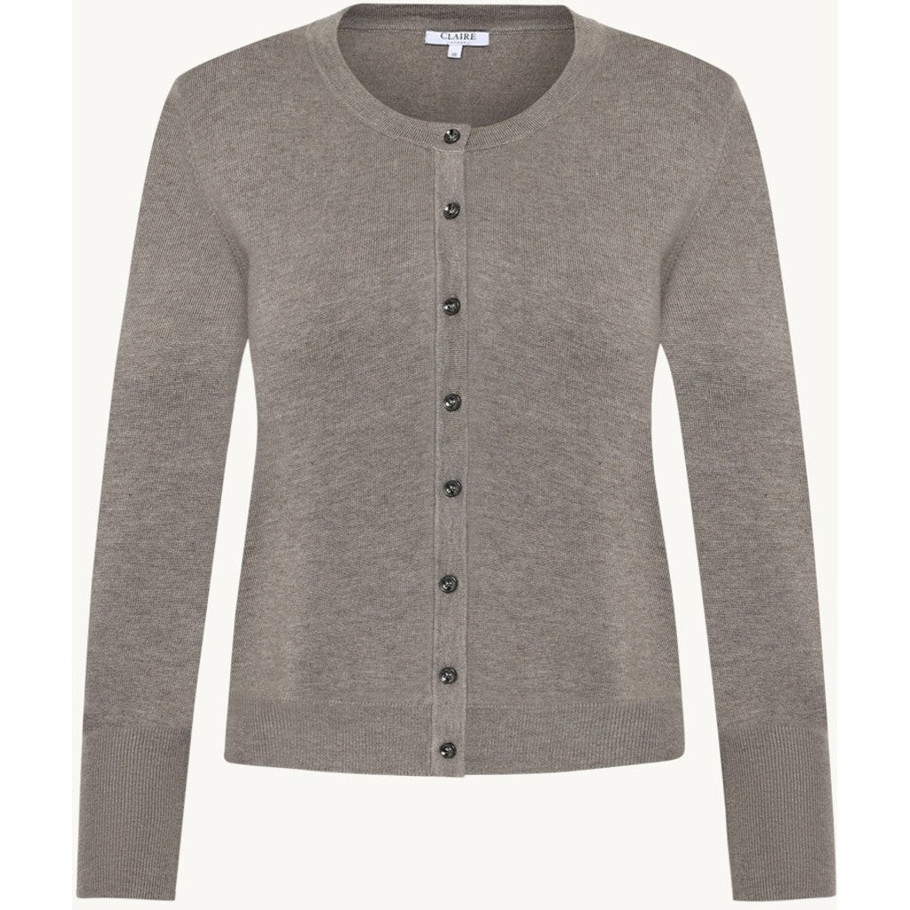 CLAIRE CWCamilla Cardigan 14522 Fossil Melange