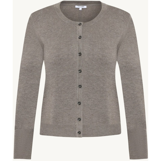 CLAIRE CWCamilla Cardigan 14522 Fossil Melange