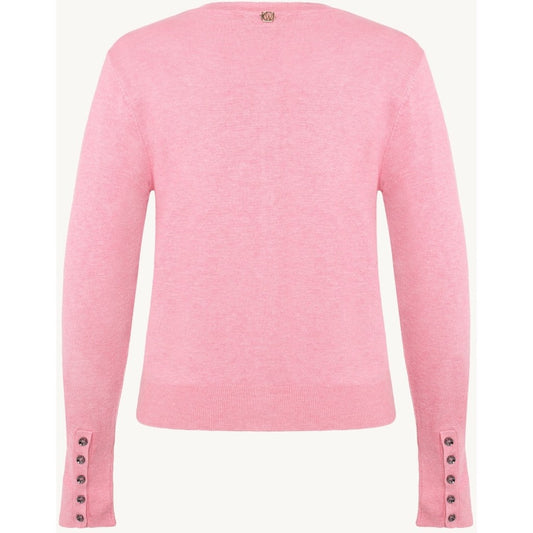 CLAIRE CWCamilla Cardigan 14711 Coral Blush Melange