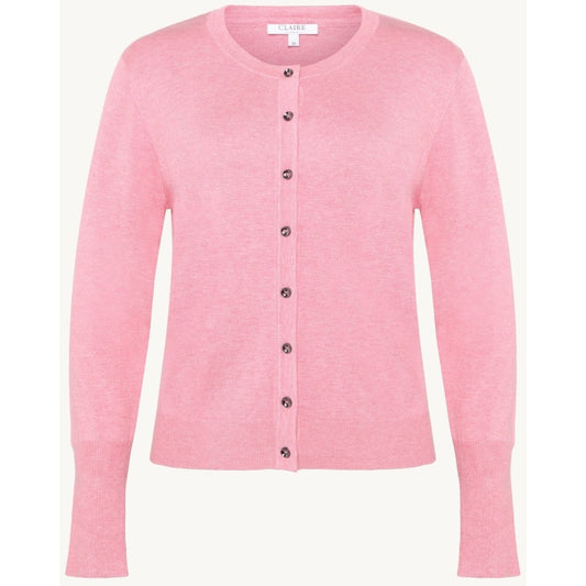 CLAIRE CWCamilla Cardigan 14711 Coral Blush Melange