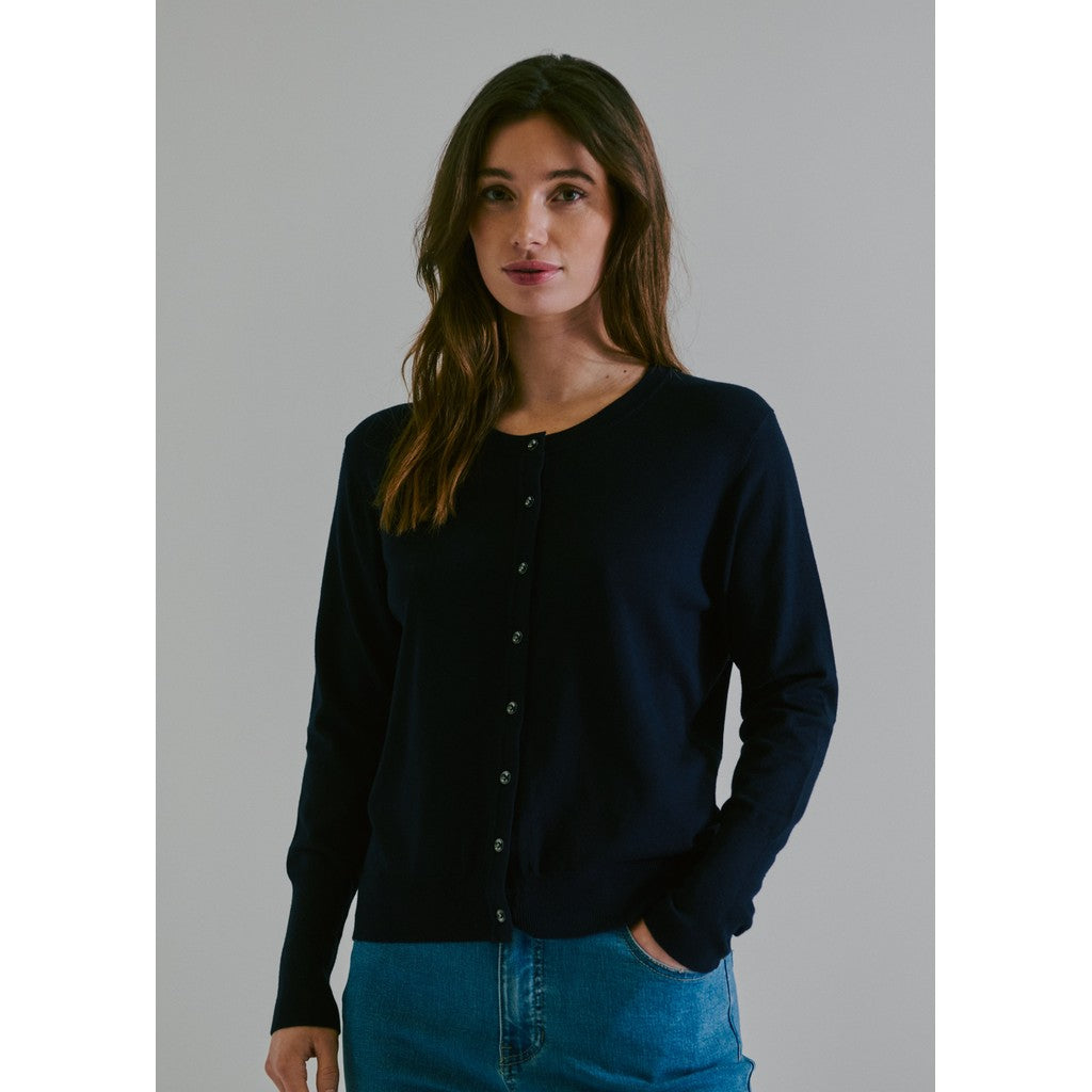 CLAIRE CWCamilla Cardigan 3151 Dark Navy