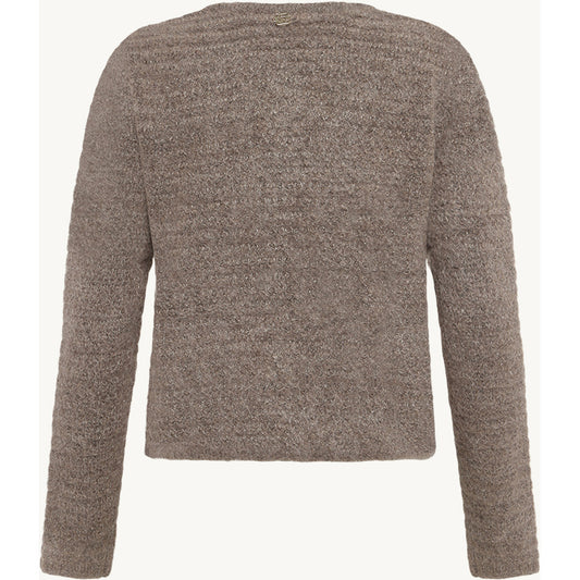 CLAIRE CWCasilda Cardigan 13578 Cacao Melange
