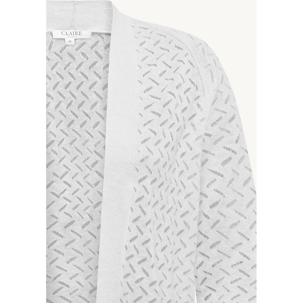 CLAIRE CWCelina Cardigan 3246 White
