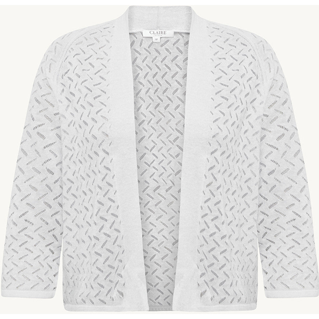 CLAIRE CWCelina Cardigan 3246 White
