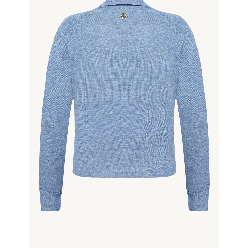CLAIRE CWCeline Cardigan 13194 Vista Blue Melange
