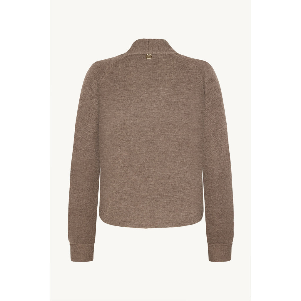 CLAIRE CWCeline Cardigan 13578 Cacao Melange