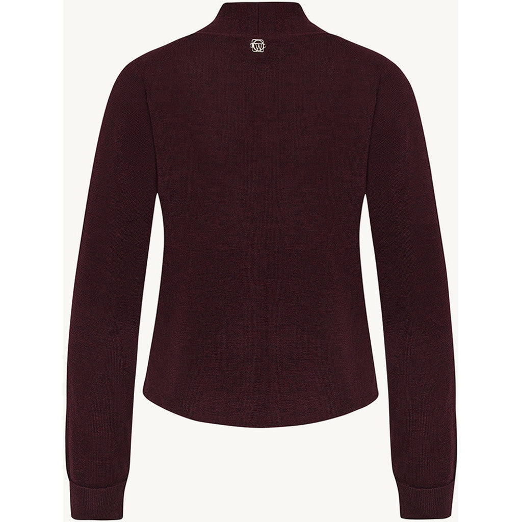 CLAIRE CWCeline Cardigan 13748 Wine Melange