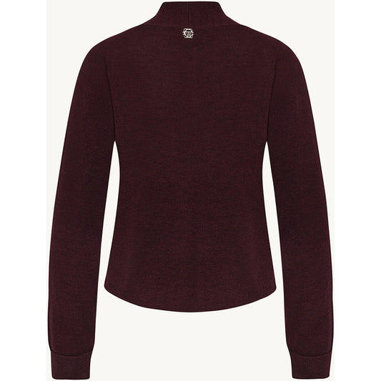 CLAIRE CWCeline Cardigan 13748 Wine Melange