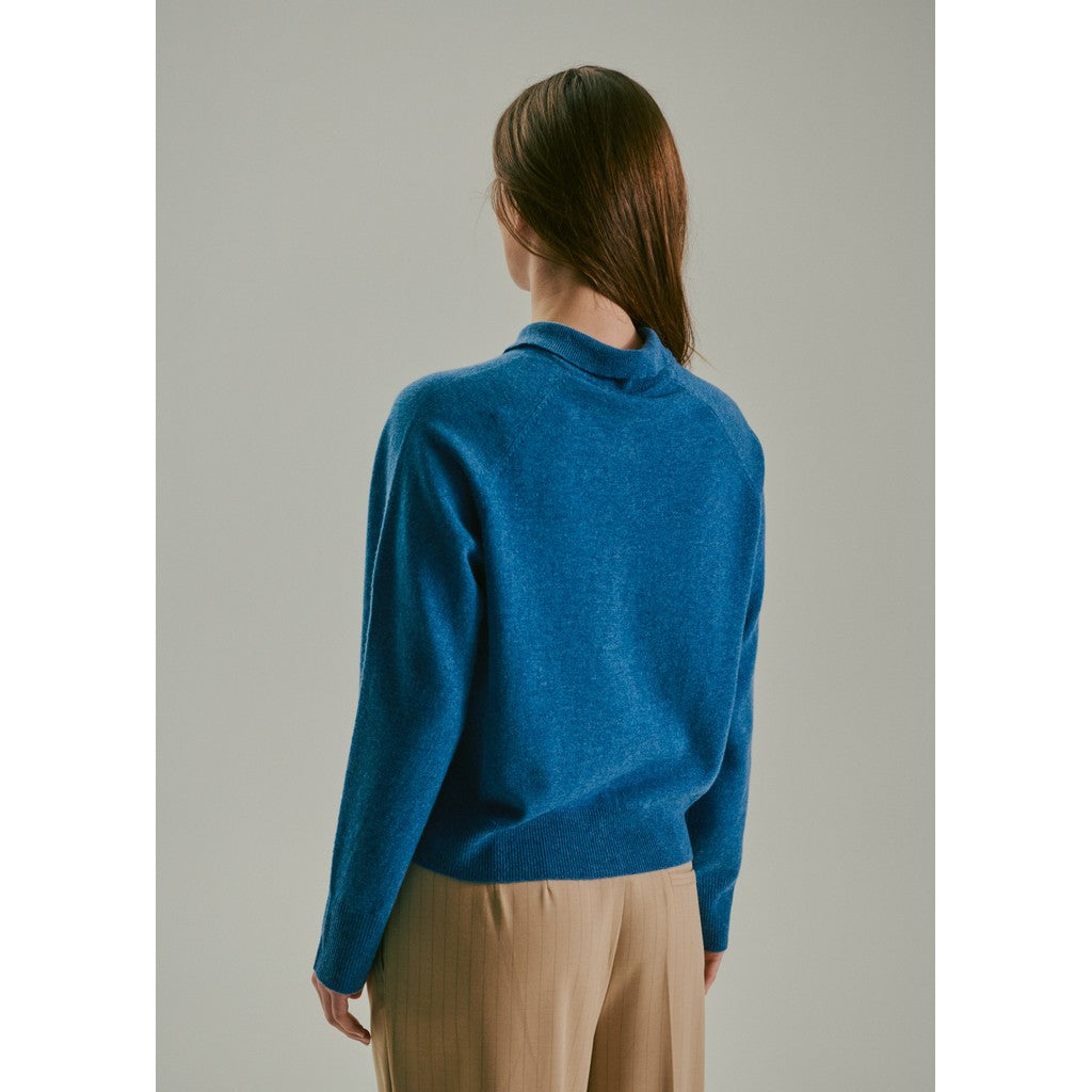 CLAIRE CWCequilla Cardigan 14154 Blue Dove Melange